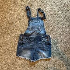 Justice Blue Denim Kids Overalls